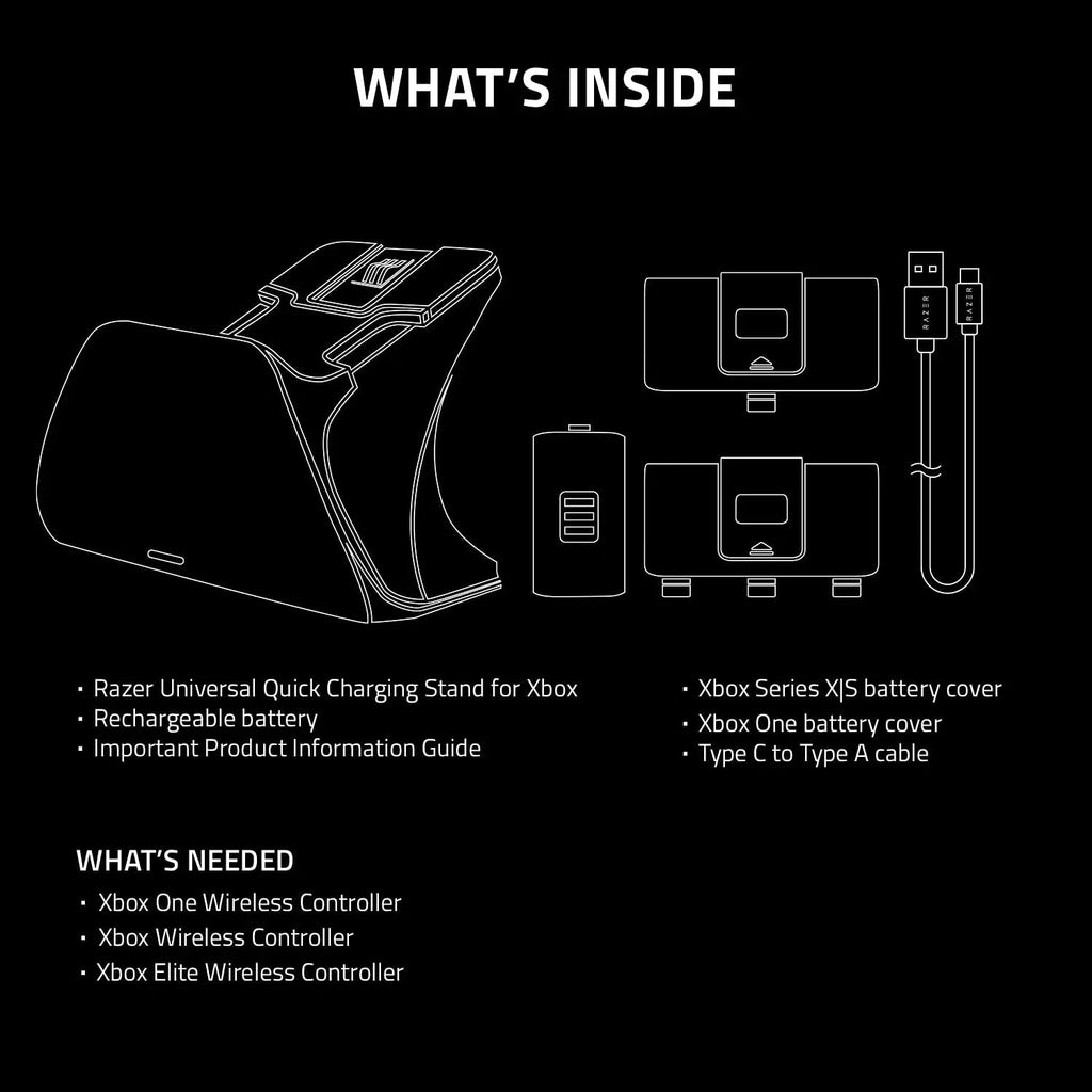 Stand Charging Lunar Shift Universal Quick Razer Xbox, for