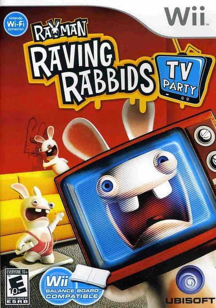 Party Rabbids Tv Raving Rayman Game /
