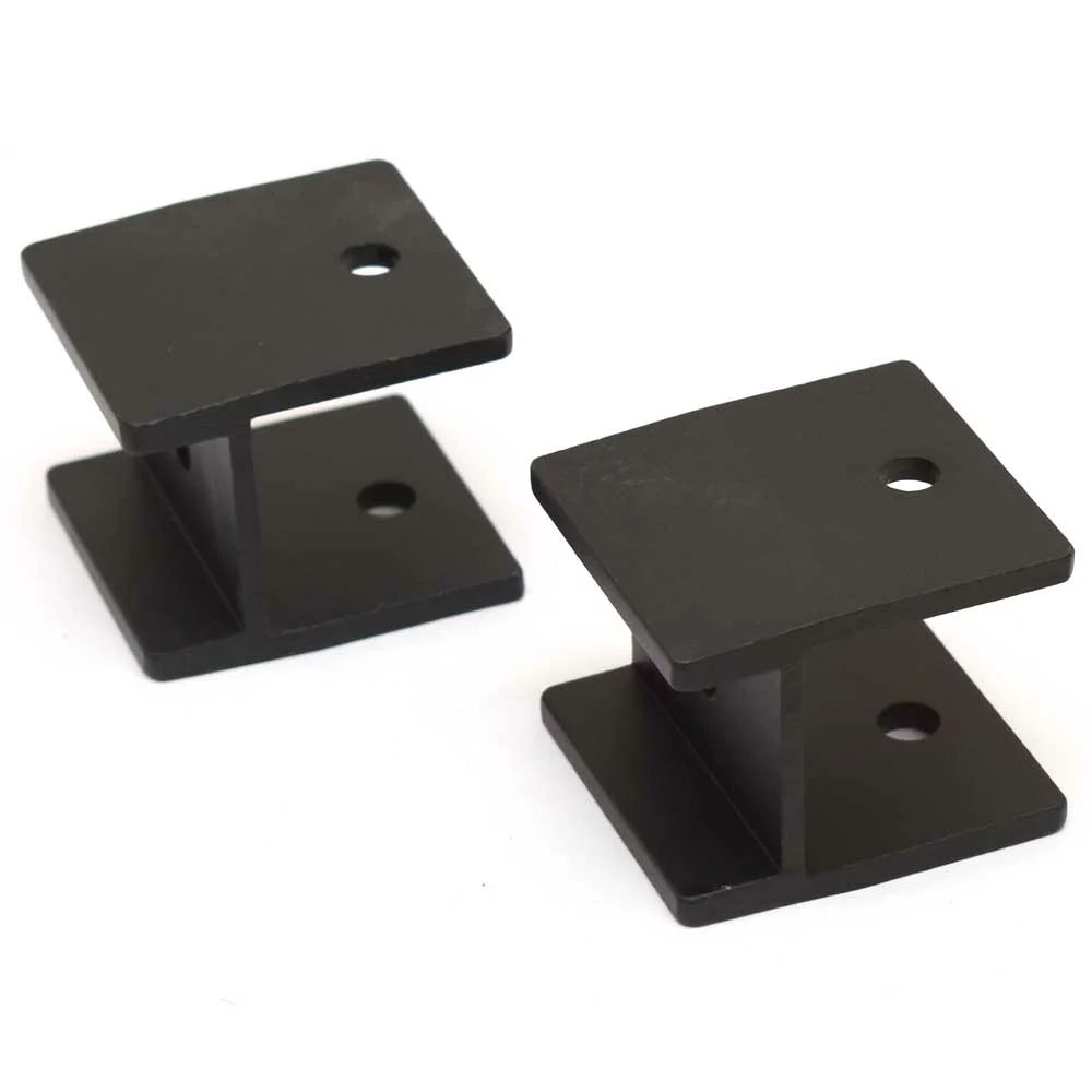 Bimini Boat 99-001523B | Misty Black Harbor (Pair) Aluminum H-Brackets