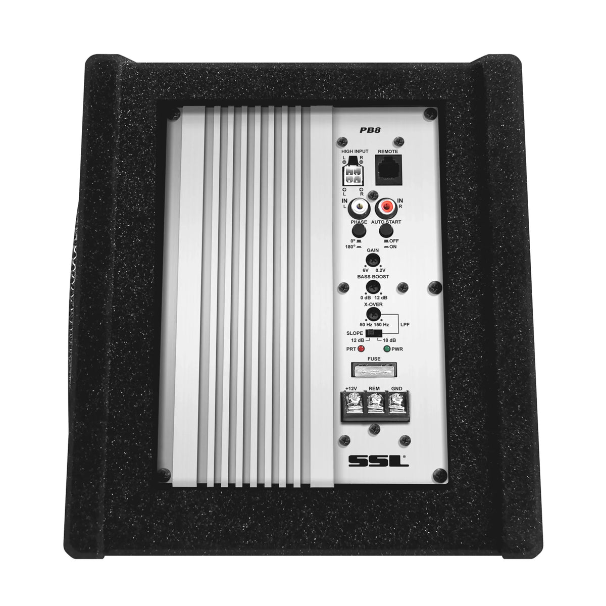 Powered and Remote Car Passive Subwoofer Control, 8 Inch Subwoofer Storm – Sound Amplified Amplifier, Truck, PB8 Audio Radiator, Boxes Laboratories Built-in Enclosures For Package