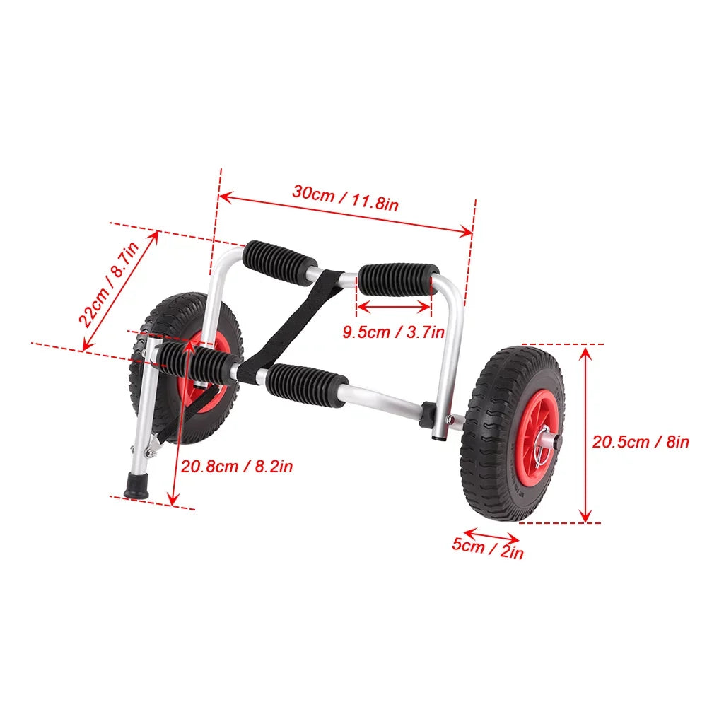 Trolley Canoe Portable Lightweight Foldable Anself Kayak Boat