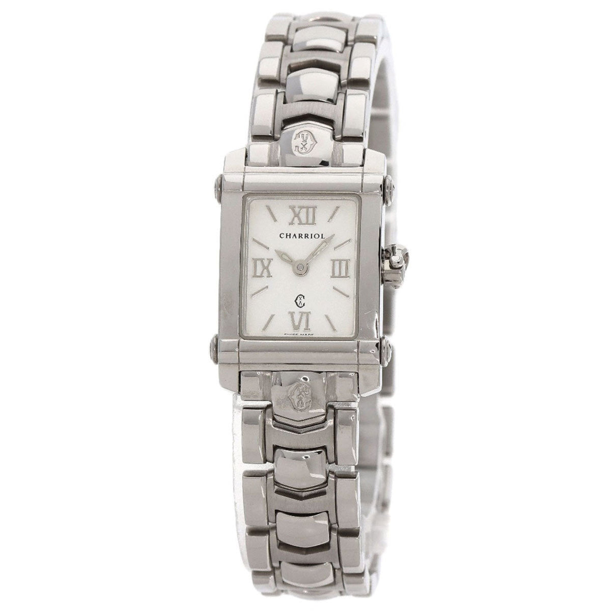Pre-Owned Philippe (Good) PHILIPPE Charriol Ladies Columbus Steel/SS Watch Ref.9012911 Stainless CHARRIOL