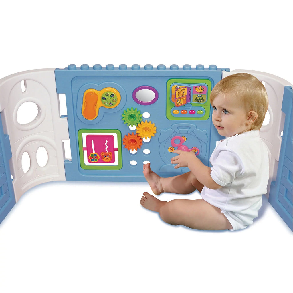 Safe Keeps While Interactive Center, Baby Leraning, 1+ Baby Enclosed Baby Ages Center that