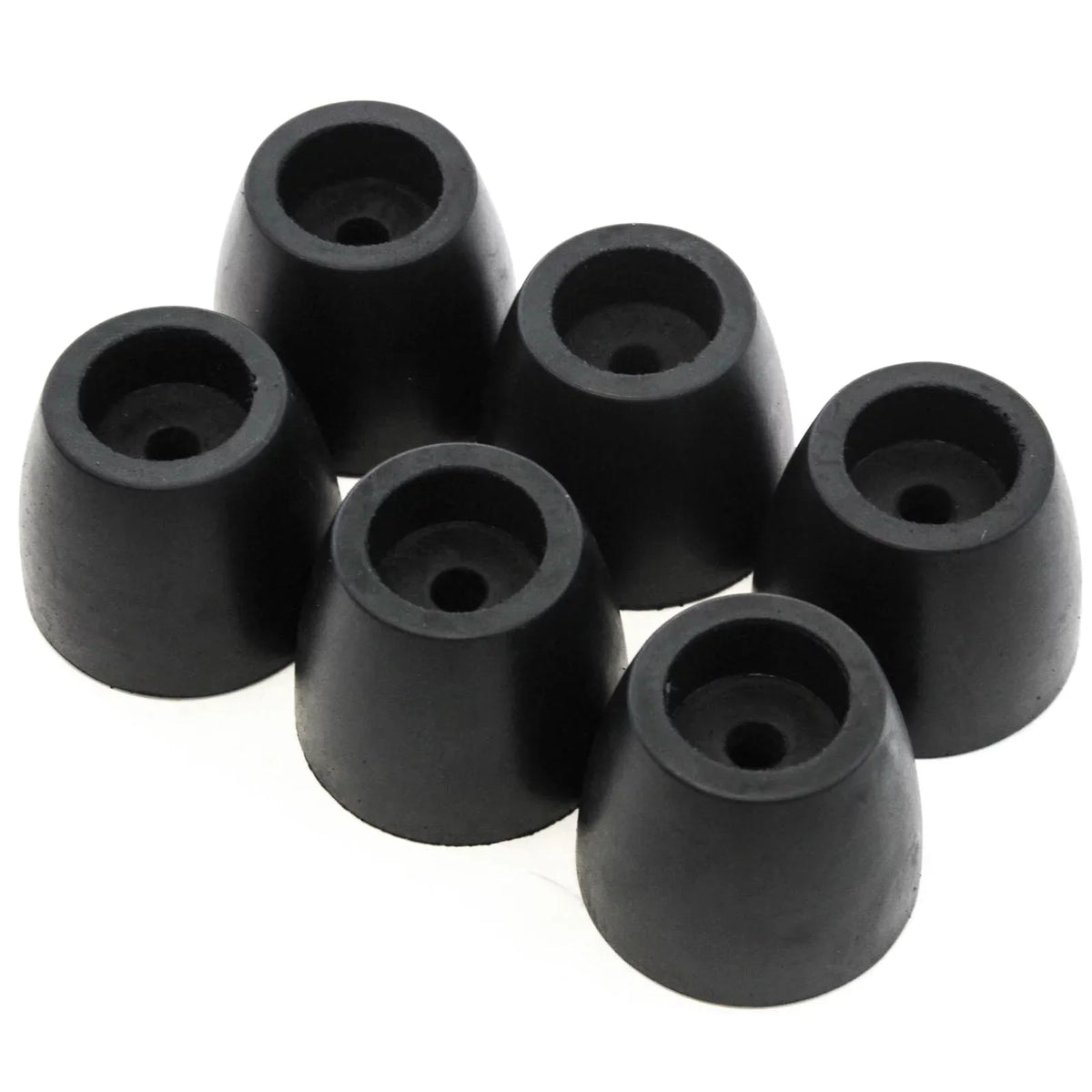 Thick Auto for Trailer Hound with Compatible Truck Replacement 6 Ramp Rubber 2 Cargo Red Door Inches Bumper Stop Cone