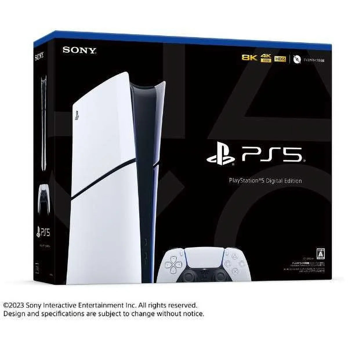 Upgraded Gaming - Mytrix 2TB PS5 2TB Console, Case Slim 2023 PlayStation White, Slim New and 5 Edition Digital Controller Controller SSD Console PCIe