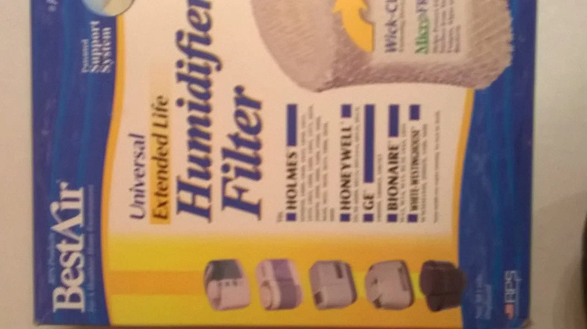 of Replacement 6 Pack BestAir H62-C Filter HWF-62 Holmes Wick