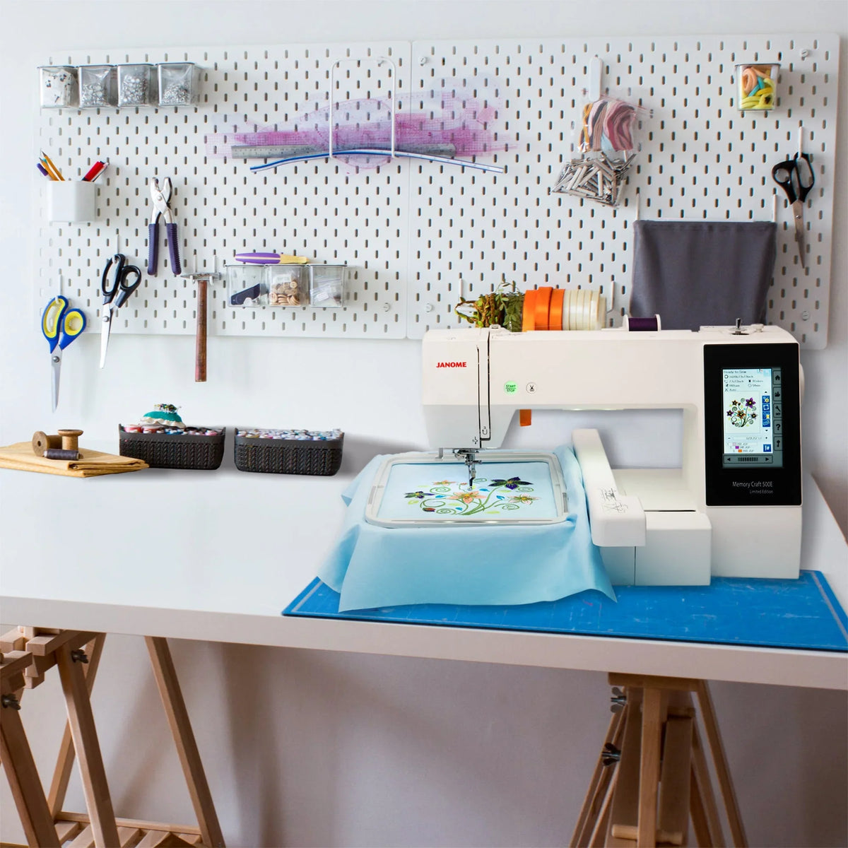 Limited Embroidery Memory Computerized Edition Craft 500E Machine Janome
