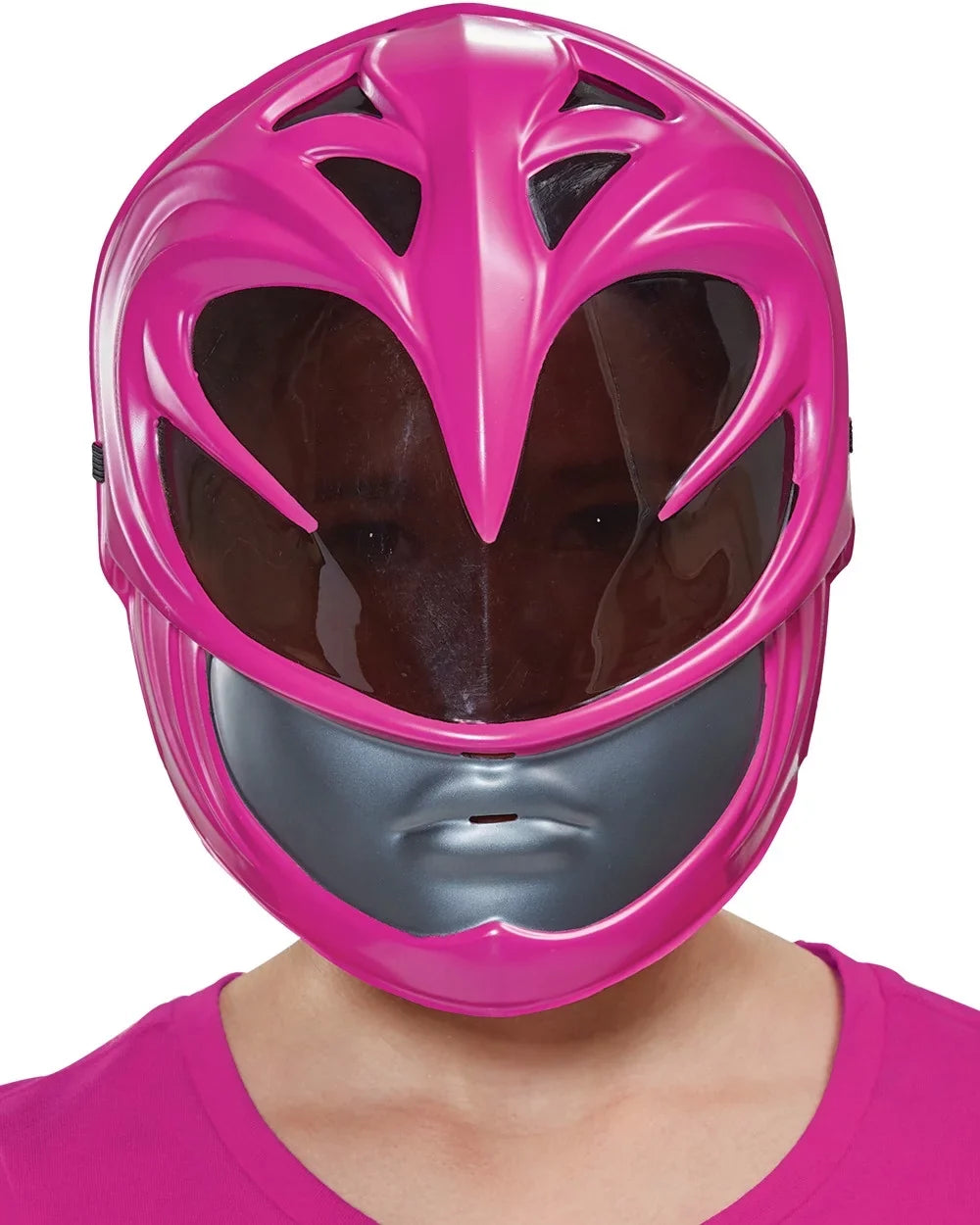 Movie Ranger Vacuform Morris Costumes Power 2017 Pink - Rangers Mask Child's