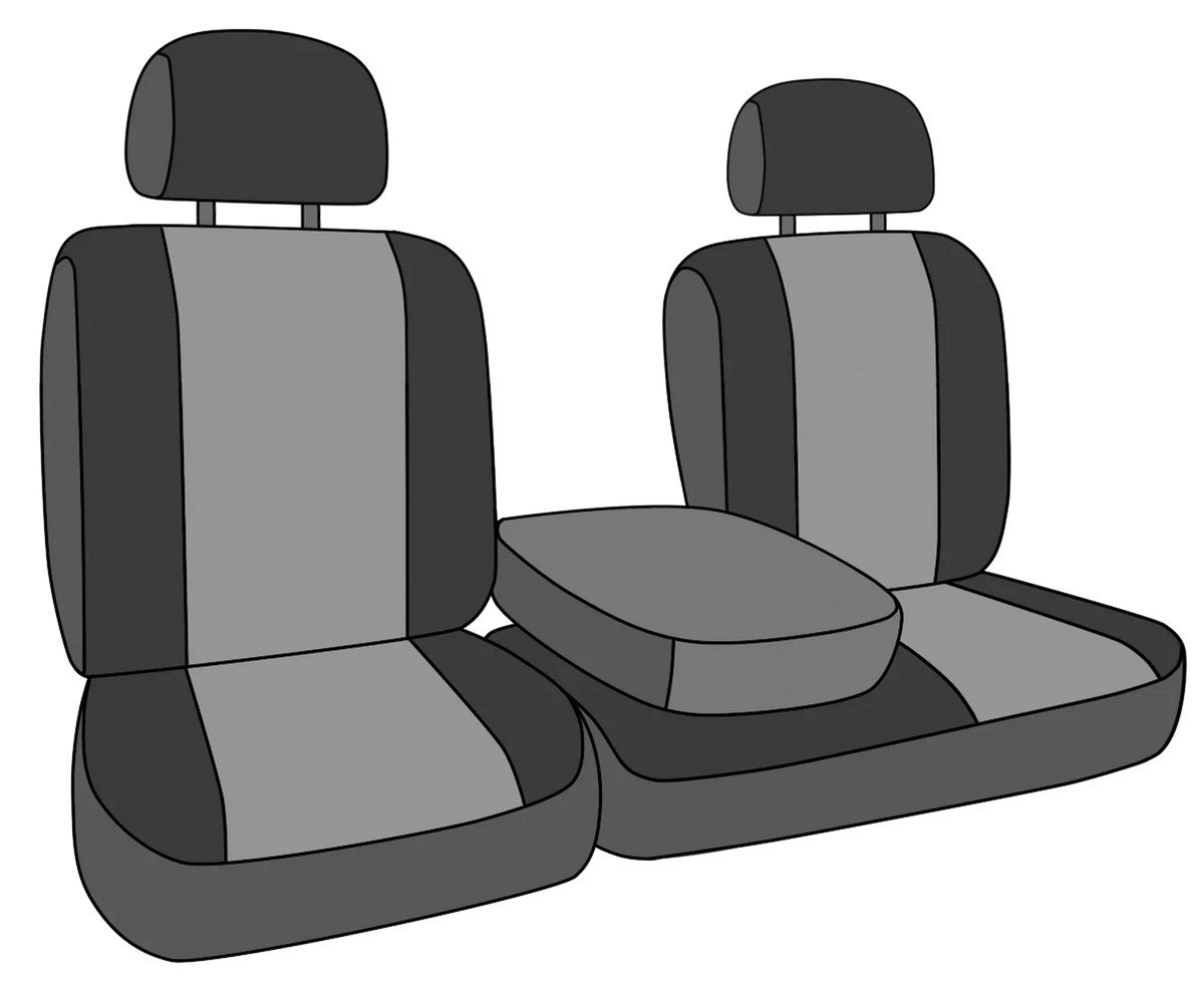 Sorento and 2016-2019 Seat Kia CalTrend Center Covers KA122-04DN Insert - Blue Trim Smart for Denim