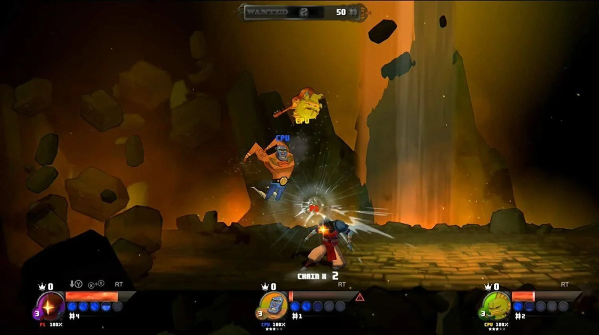 Ultimate [PS4 Fighter] PlayStation Indie 4 - Battle: Bounty Brawler NEW The