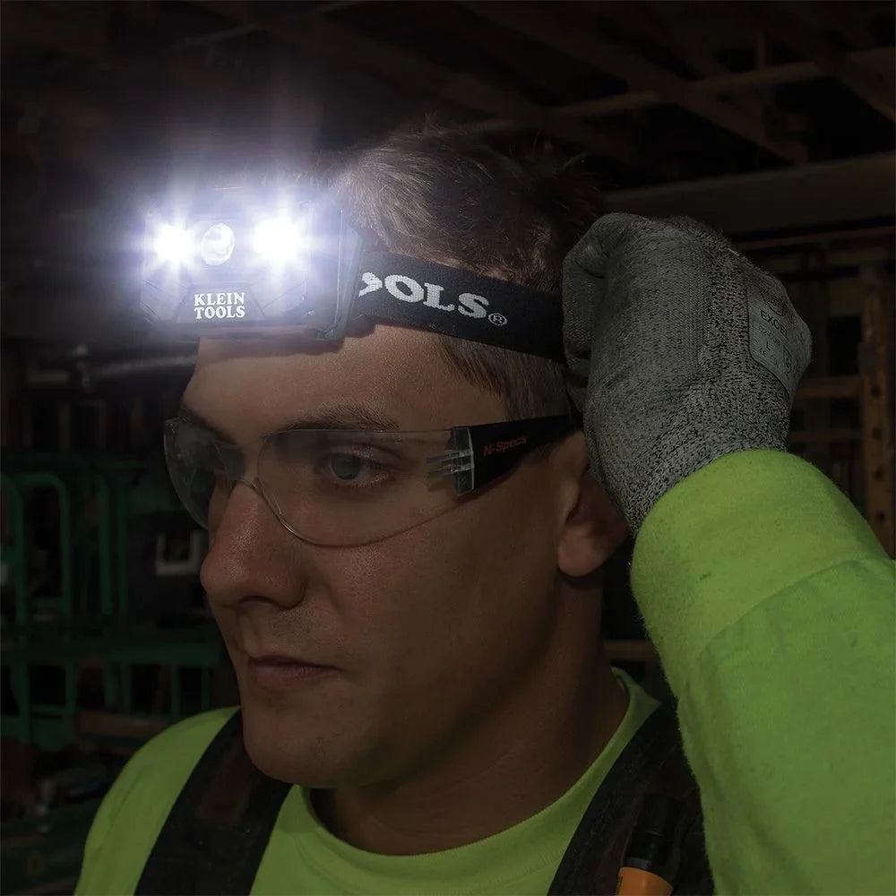 Klein Headlamp with Strap Lumens 56048 400 Rechargeable Fabric Tools