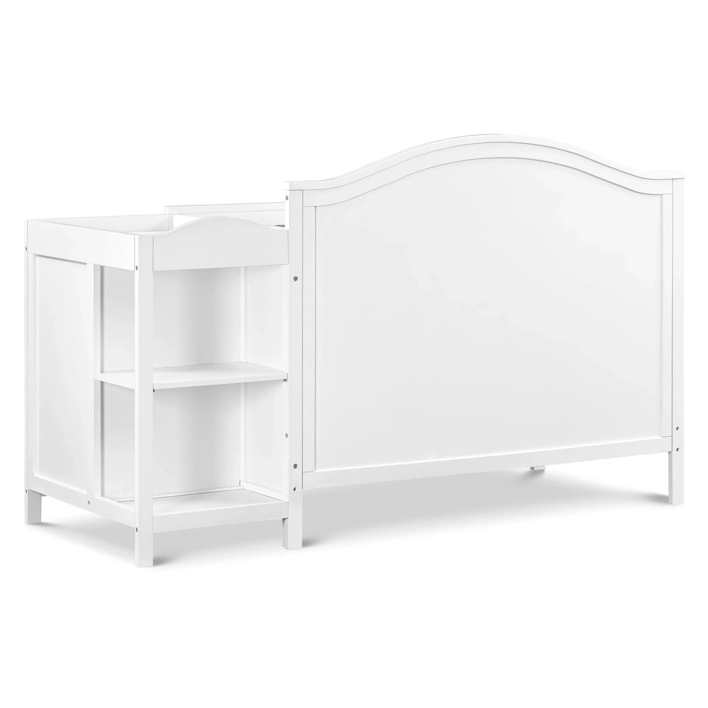 Combo Charlie White DaVinci and Crib in Changer Convertible 4-in-1