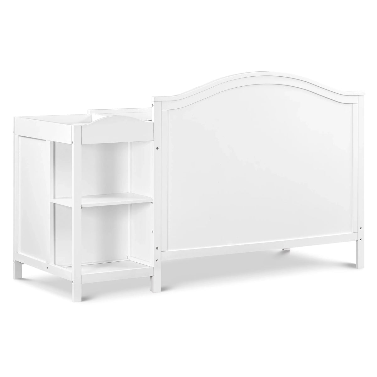 Combo Charlie White DaVinci and Crib in Changer Convertible 4-in-1