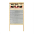 2072 12.4 Columbus Maid-Rite Washboard in. x 23.8