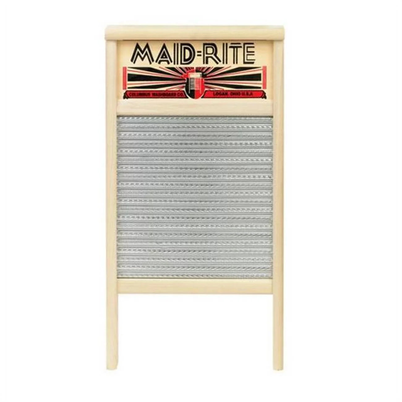 2072 12.4 Columbus Maid-Rite Washboard in. x 23.8