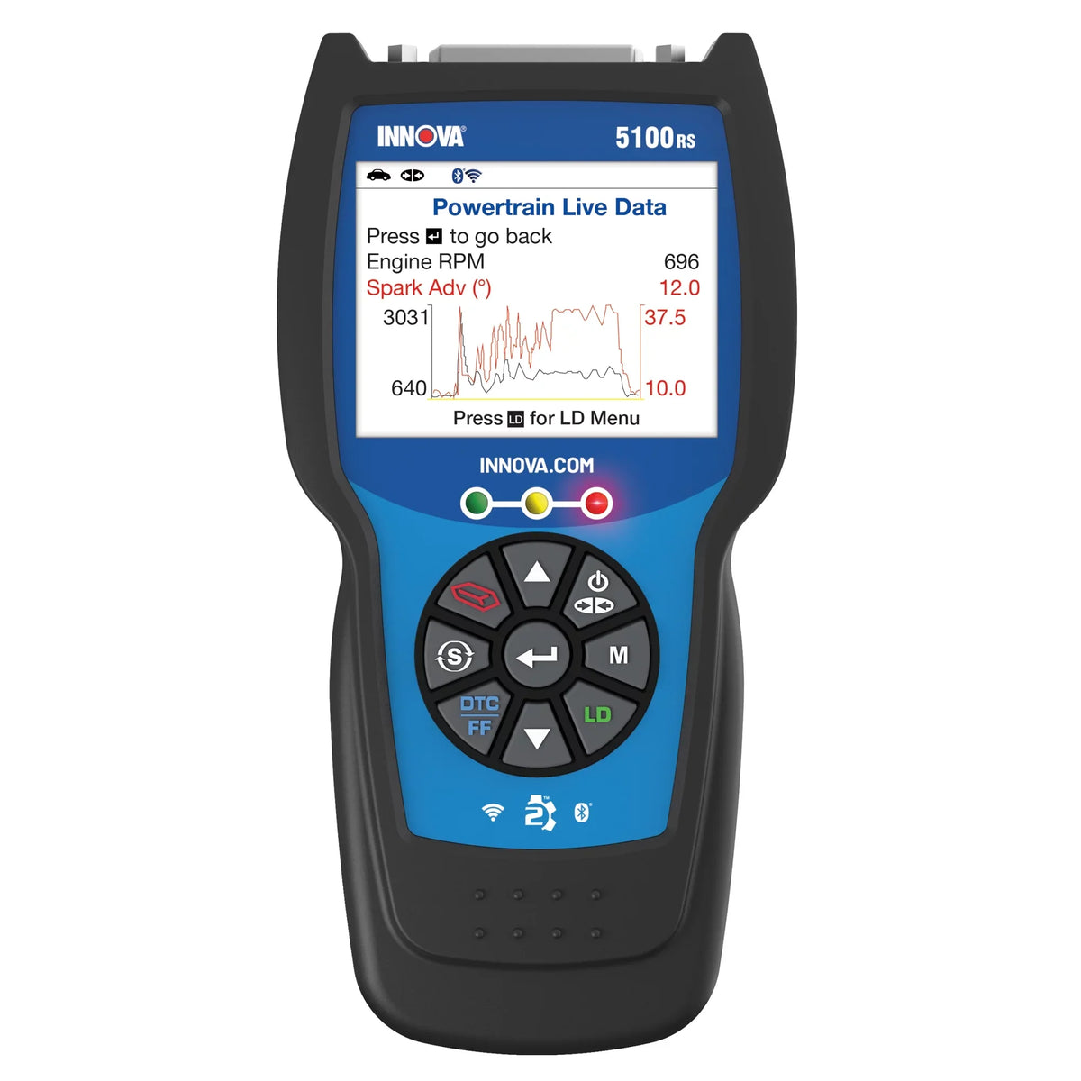 Reader OBD2 INNOVA 5100RS Diagnostic FixAssist Scanner Code Vehicle