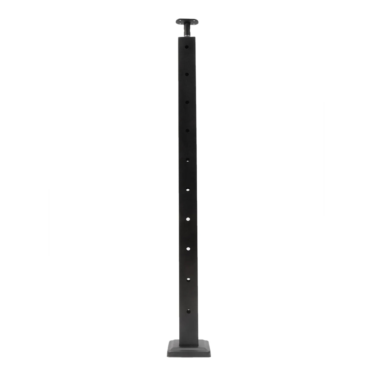 Stainless Two Square for 36''x2''x2'' Railing Sides Fence Concrete Post Level Pre-Drilled Cable Wood Railing Cable Steel Deck System Post Level