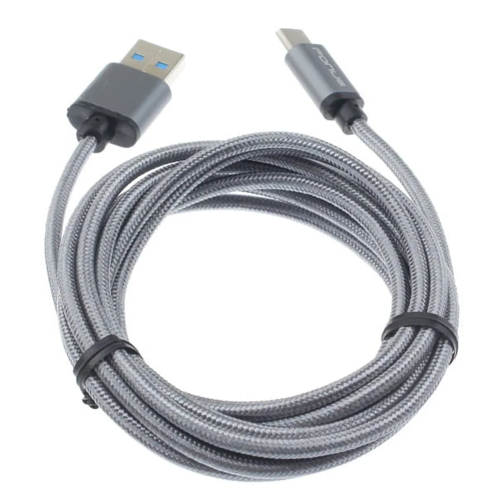Legacy P6Q w Holster XL Cable 10ft Blackberry Rapid Wire for G9, Braided XL Pixel USB - Charge Vivo Long BLU 3a XL Belt - Coolpad Rugged Gray 3 Motion Case XI - Durable Plus Type-C Sync