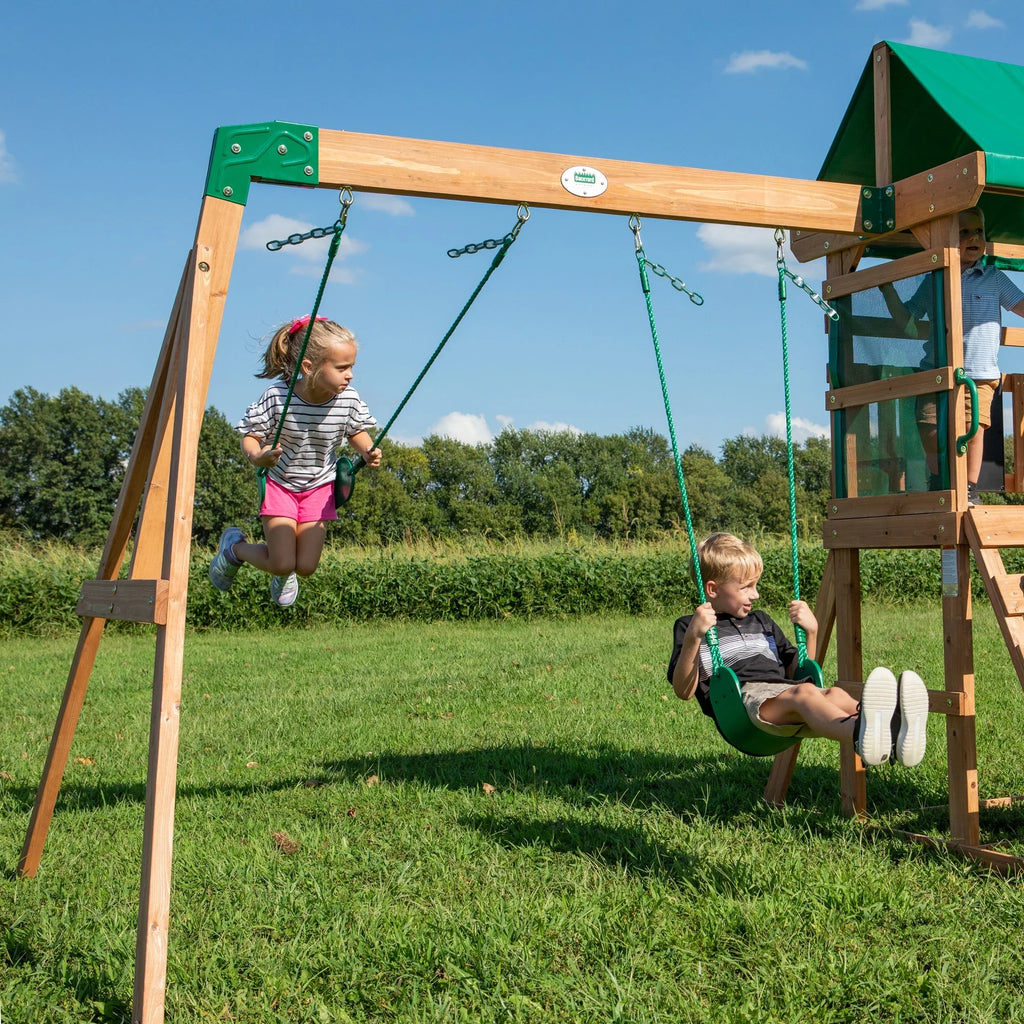 Swing Set Buckley Discovery Hill Backyard