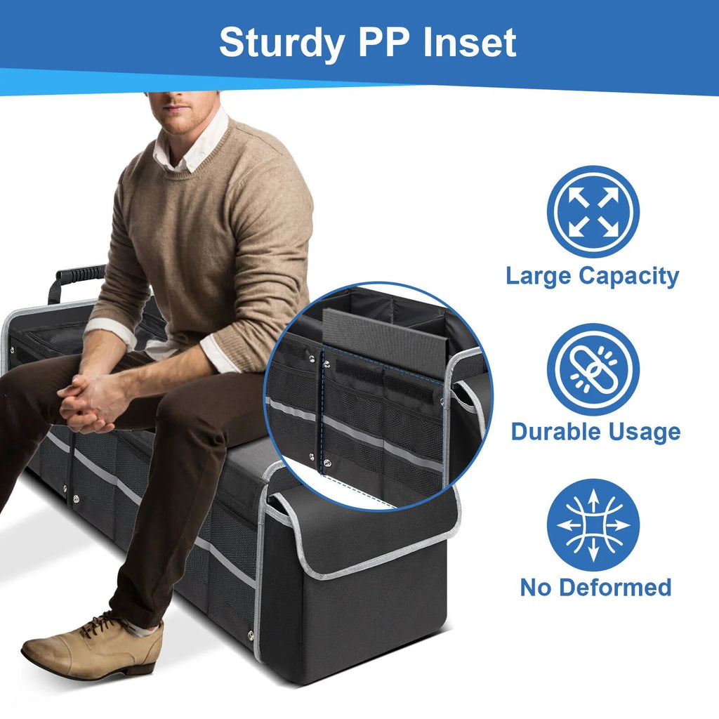 Truck Container Car Cargo Storage Compartment Trunk Multi US SUV Organizer for