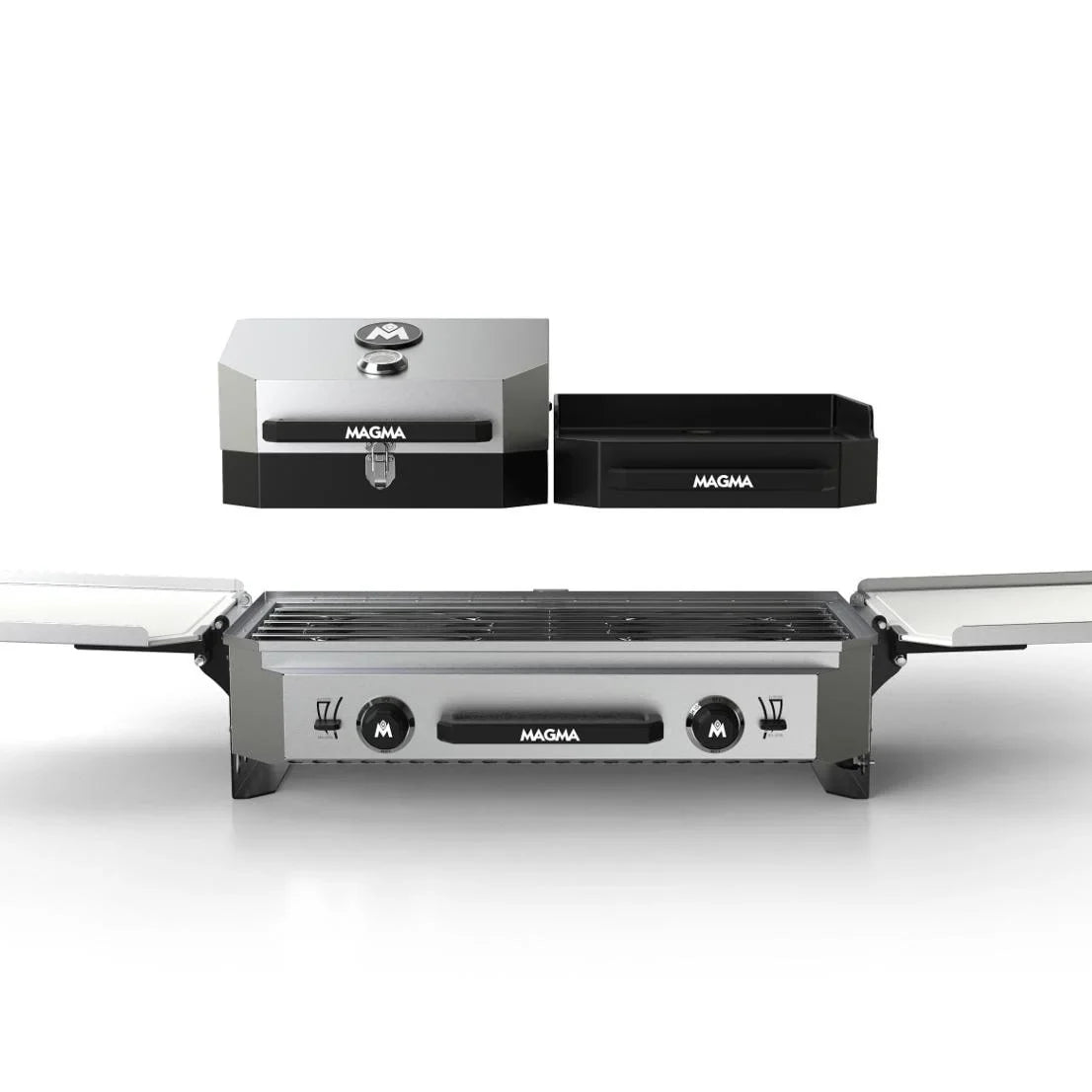 Crossover Griddle With & Top Magma Burner Top Camping Stove Grill Double