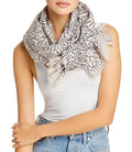 Beige Batik Wrap, Medallion Echo