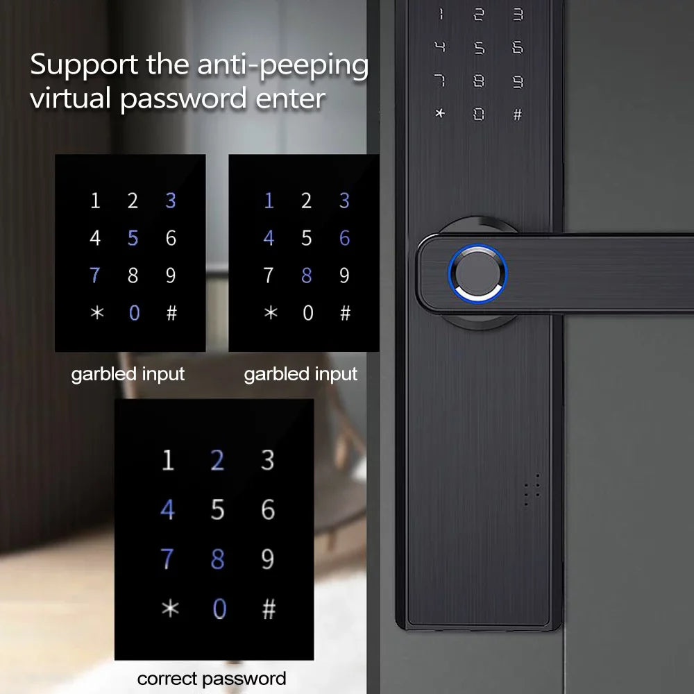 Lock Fesjoy Buzhi Irfora Door Intelligent Locks Lock,Door Keyless App Door Wifi