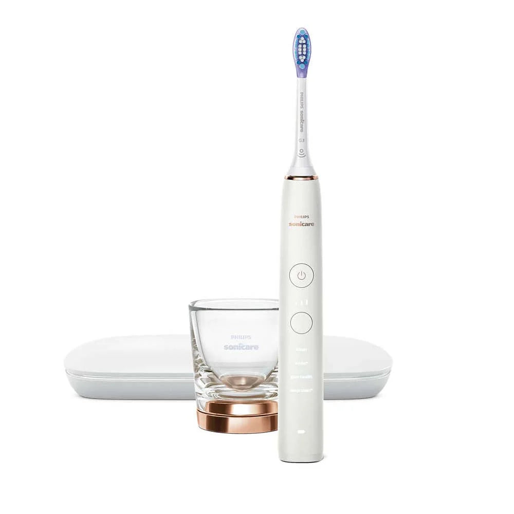 Diamond Clean Philips Power 9000 Rose HX9911/78 Toothbrush Gold Sonicare