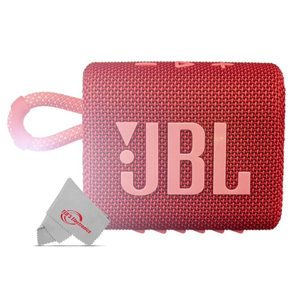 Waterproof Bluetooth Go Portable 3 Red Speaker JBL