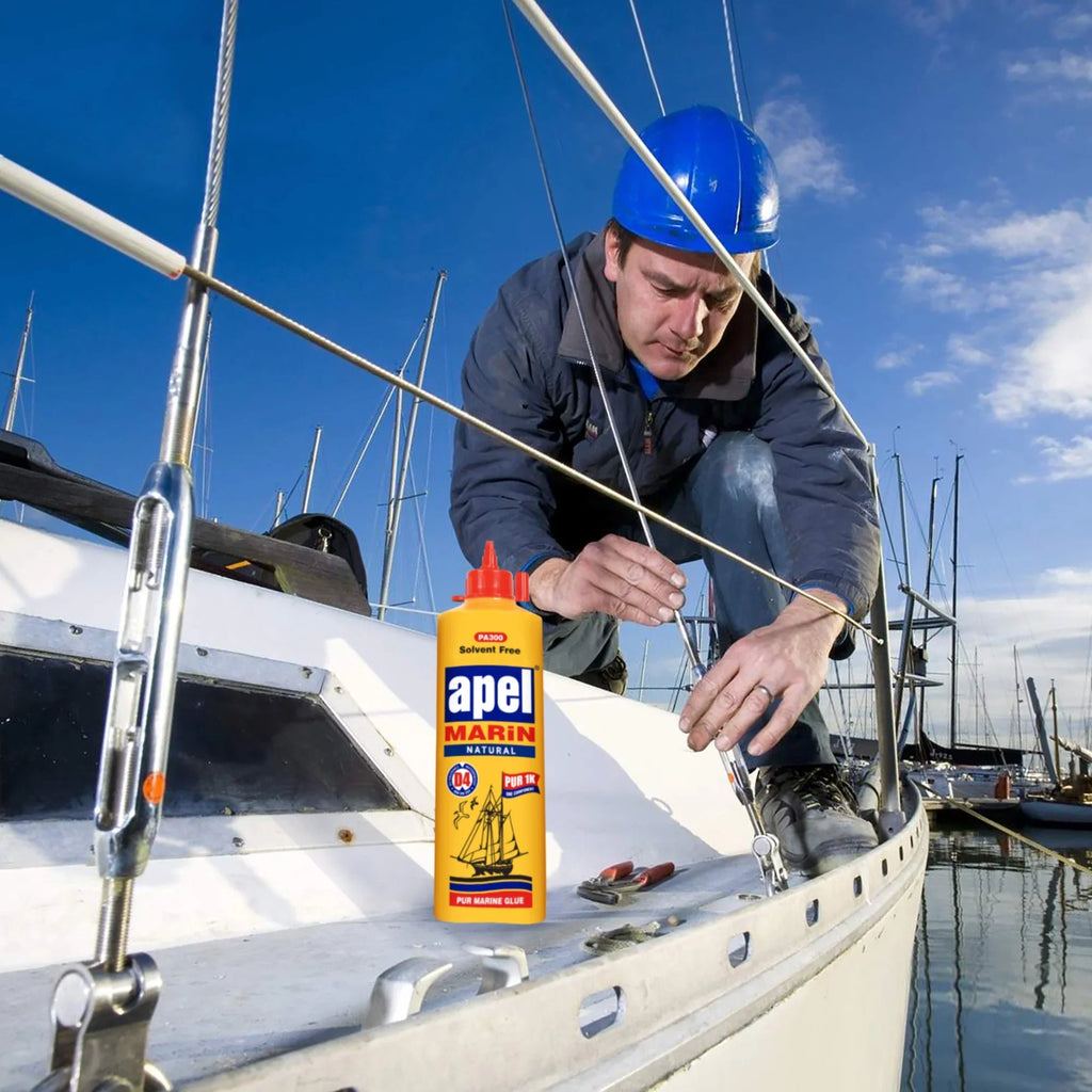 For RVs Natural Glue 16 and oz. and Marine Pack) PU Below Boats Adhesive Above the Glue Polyurethane for (1 Waterproof Bottle Waterline