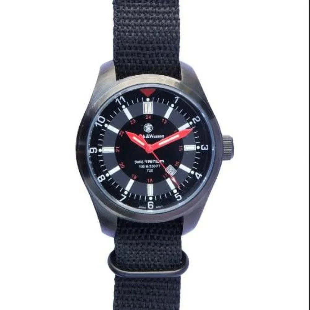 Military Interchange S&W 3 Straps Tritium with Watch