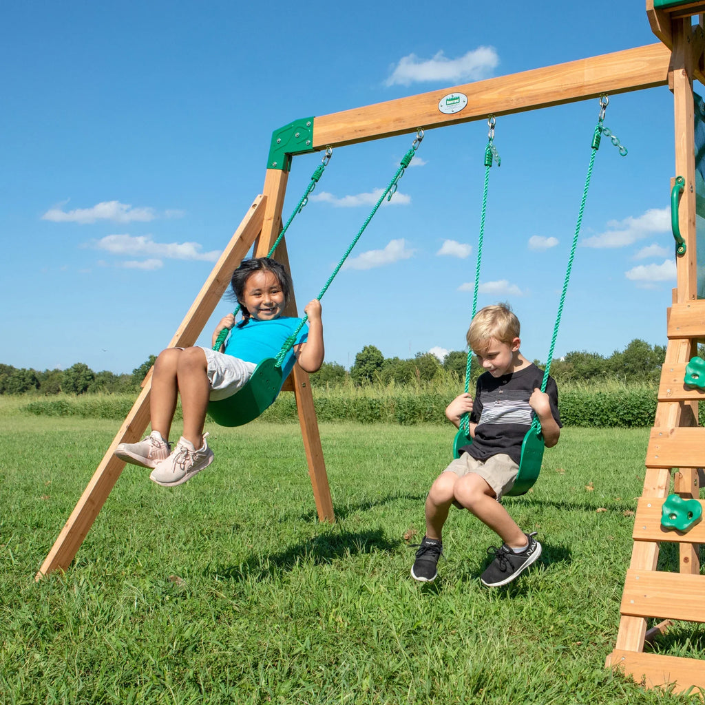 Swing Set Buckley Discovery Hill Backyard