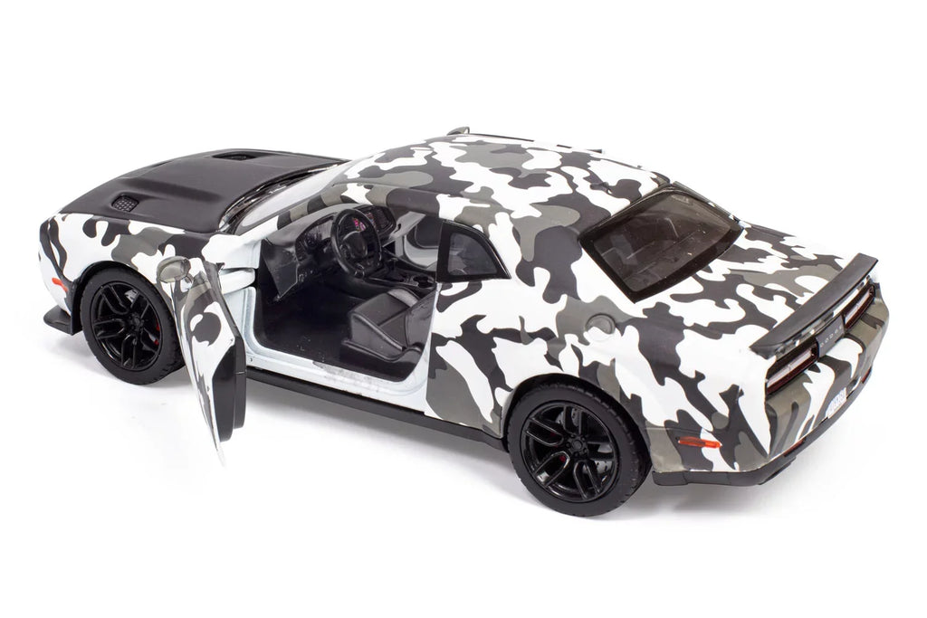 SRT All Challenger Camo Toys 1/24 Model Car Exclusive Hellcat 2018 Widebody Motormax Diecast by Camouflage Dodge 79350 Star